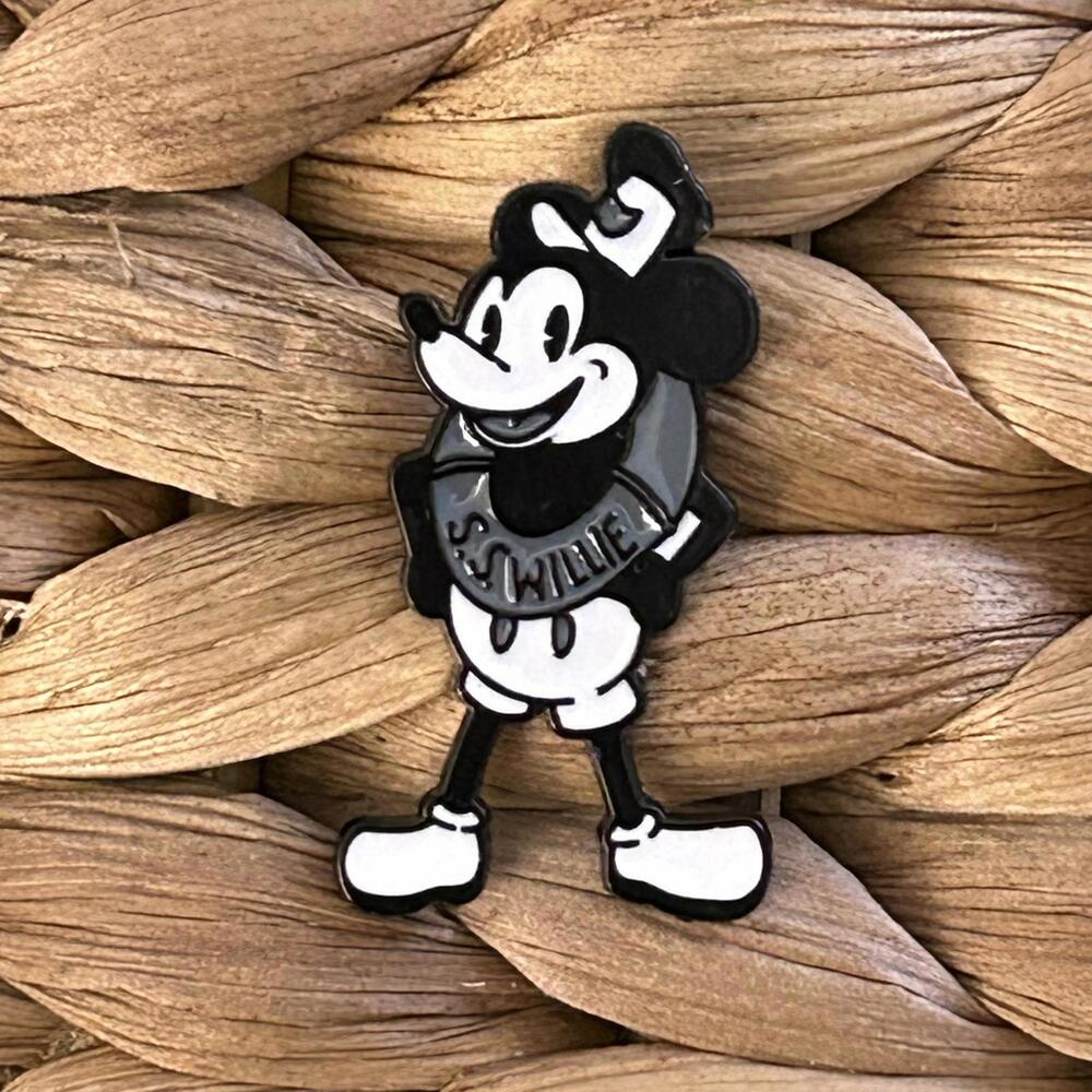 Mickey Mouse S.S. Willie Enamel Pin